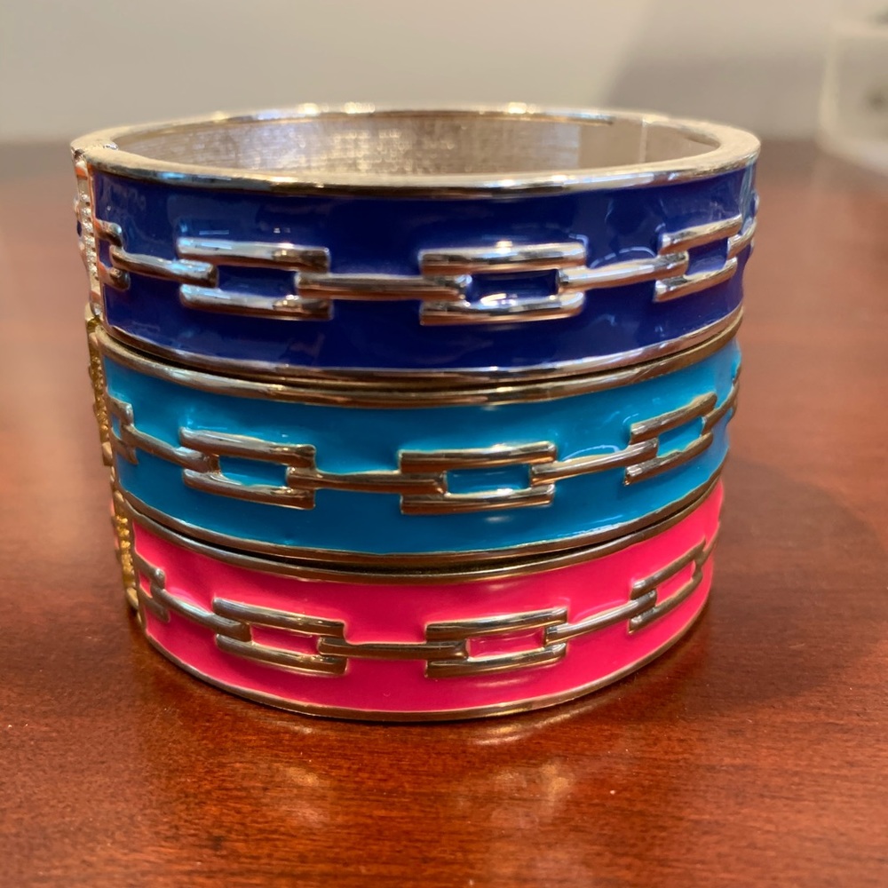 Enamel Bracelets (set of 3)
